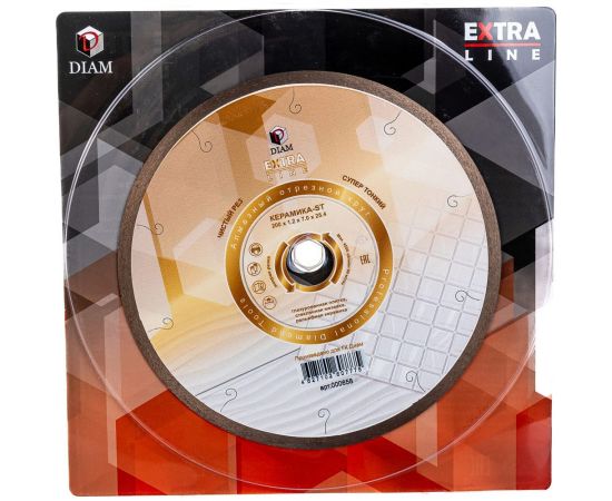 Диск алмазный отрезной 1A1R Керамика-ST Extra Line (200x1.2x7x25.4 мм) Diam 000658 – изображение 3