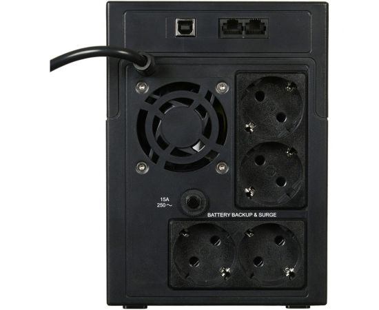 Источник бесперебойного питания IPPON Back Basic 1500 Euro 900Вт 1500ВА черный 1108022 – изображение 4