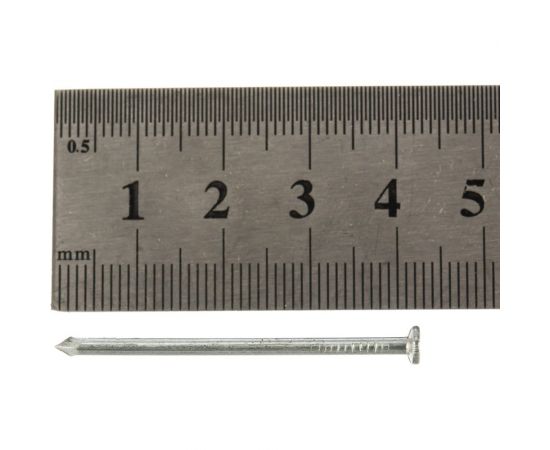 Строительный гвоздь КРЕПКО-НАКРЕПКО 2.0x40 оцинк. 1 кг 41042 – изображение 4