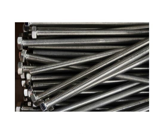 Болт с шестигранной головкой Метизный двор 6x120 DIN 933, 100 шт. 4690441033888 – изображение 4