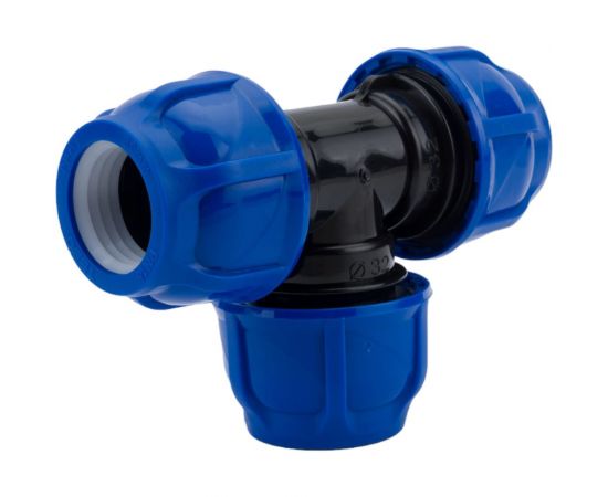 Тройник разъёмный CN-TB ПНД 32x32x32 TEBO 017031004 – изображение 5