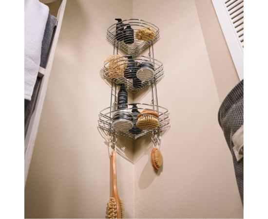 Полка ЧМЗ Стамбул настенная, угловая, 3 яруса 501-006-01 – изображение 9