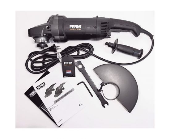 Большая угловая шлифмашина FERM AGM1118P – изображение 10