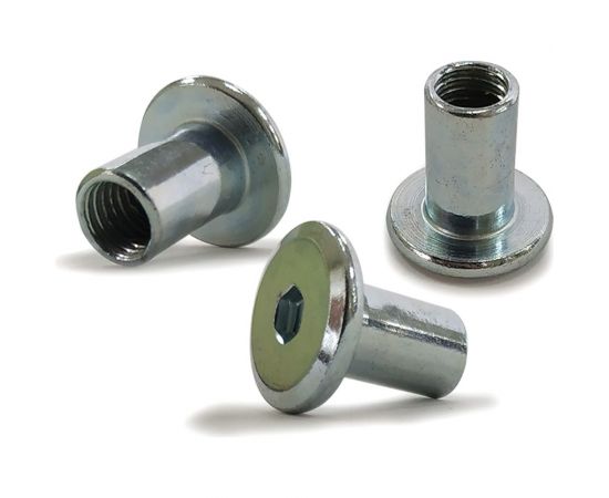 Гайка Эриксона с плоской головкой DINFIX М8, 100 шт. 00-00002963 