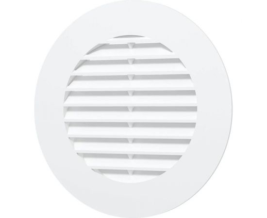 Решетка вентиляционная круглая 10RKL 125 мм с фланцем 100 мм ERA 90-02239 