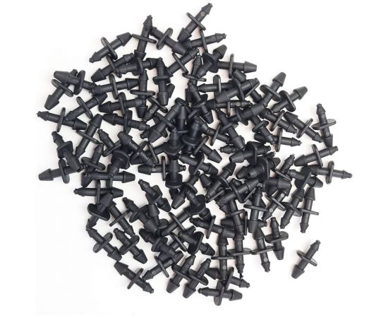 Набор старт-коннекторов ""шип"" для капельного полива Профитт 3 мм, 100 шт. 9272791 