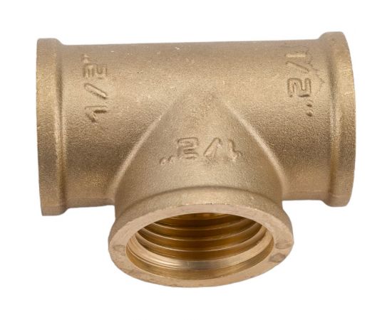 Тройник LD PRIDE 1/2 вн/вн/вн латунь 549998 