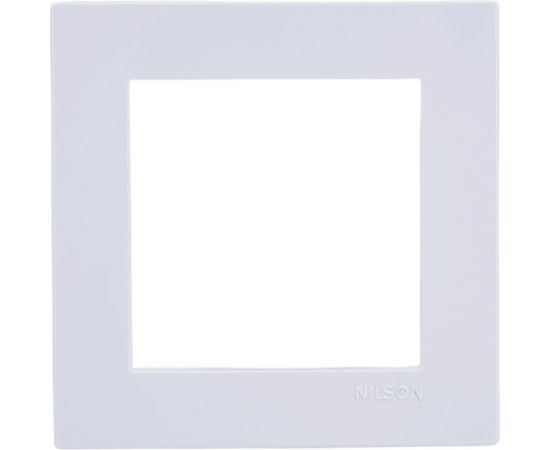 1-местная рамка Nilson moda белый, 21110091 