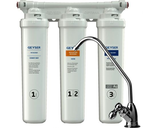 Фильтр трёхступенчатый Гейзер оптима старт 11068 