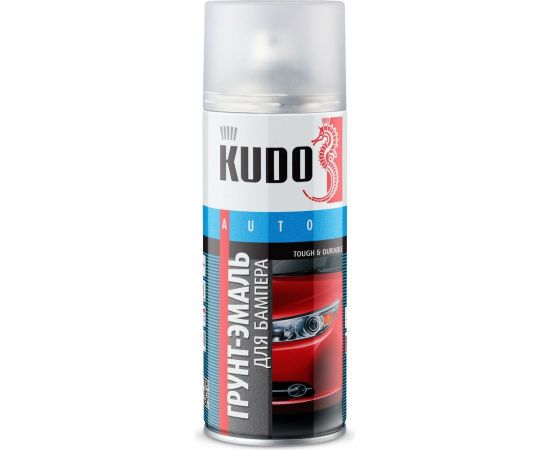 Эмаль для бампера KUDO черная 520 мл 6202 11605079 