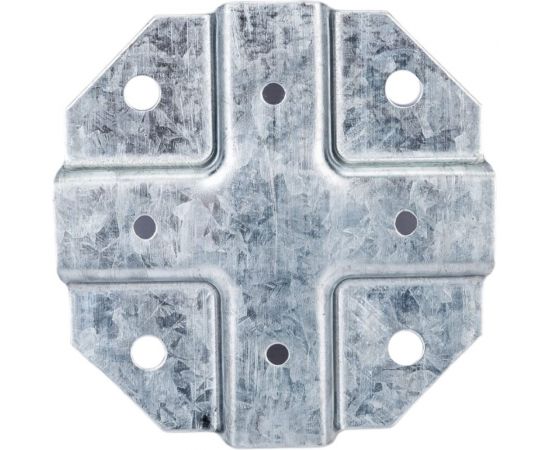 Краб-система Крепче Х-образный, оцинк., 20x20 мм, 20 шт. 2947690 