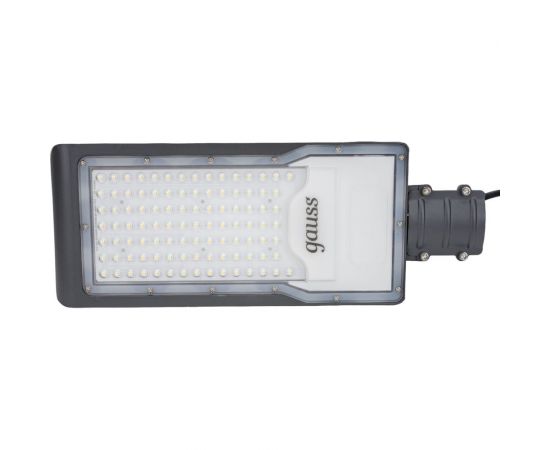 Уличный светильник GAUSS Avenue 80W 8000lm 5000K 190-250V IP65 420х160х57мм черный LED 1/10 629536380 