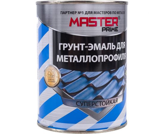 Грунт-эмаль для металлопрофиля MASTER PRIME RAL 1018 цинково-желтый, 0.9 кг 4300008845 – изображение 2