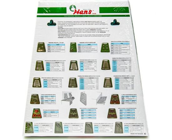 Набор отверток Hans 9 предметов 06400-9M – изображение 2