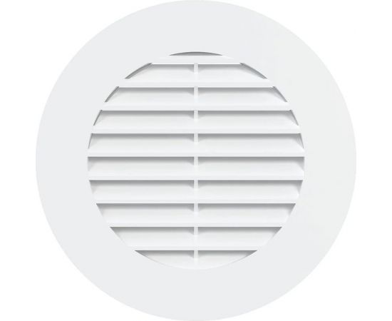 Решетка вентиляционная круглая 10RKL 125 мм с фланцем 100 мм ERA 90-02239 – изображение 2