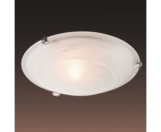 Настенно-потолочный светильник SONEX стекло, E27, 2х100W, DUNA 253 хром – изображение 3