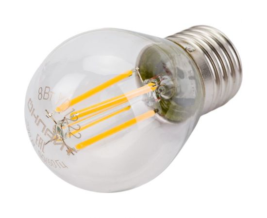 Лампа ОНЛАЙТ OLL-F-G45-08-230-2.7K-E27 80880 – изображение 3