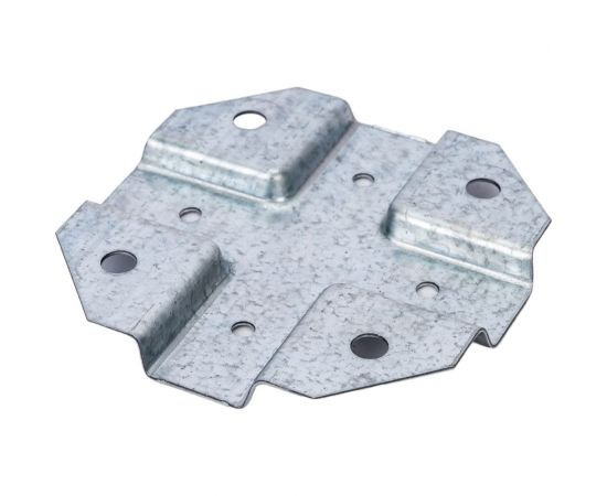 Краб-система Крепче Х-образный, оцинк., 20x20 мм, 20 шт. 2947690 – изображение 3