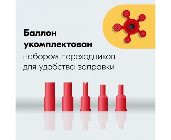 Газ KUDO универсальный для заправки зажигалок с адаптером новинка KU-H404 – изображение 4