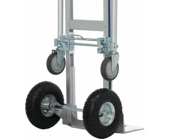 Тележка трансформер СТЕЛЛА-ТЕХНИК алюминий, грузоподъемность 200/250 кг FW-85 – изображение 6