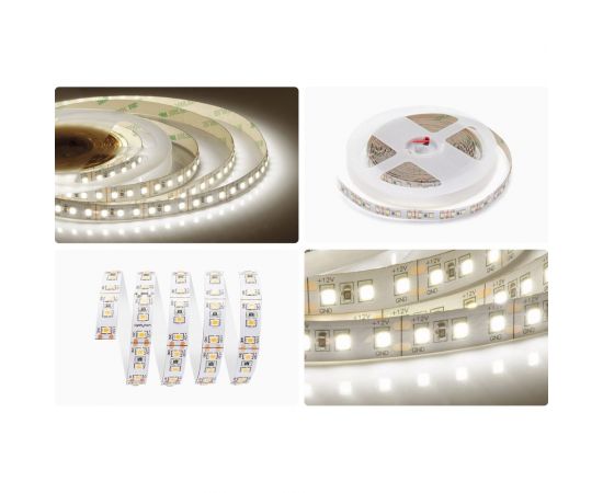 Светодиодная лента APEYRON 12В, 14,4Вт/м, smd2835, 5м, теплый белый 51 – изображение 9