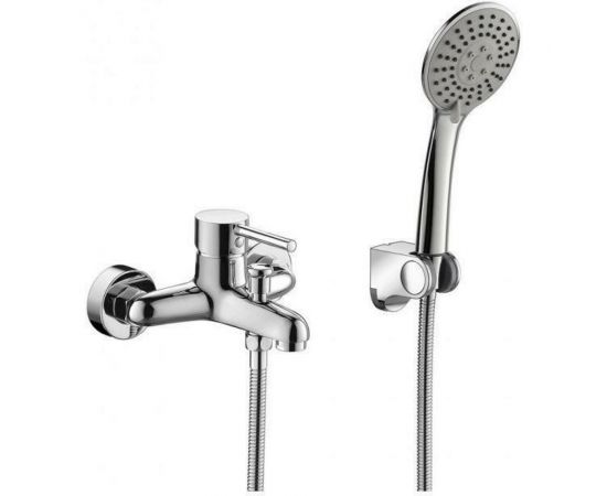 Смеситель для ванны Bravat короткий излив Slim F6332366CP-01-RUS 00-00249739 