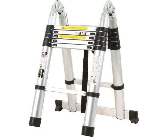 Телескопическая лестница-стремянка WORKY 2.2м/4.4м, 7/14 ступеней ARD128096 