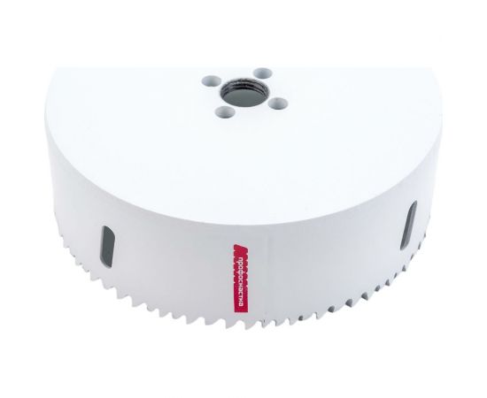 Коронка биметаллическая крупный зуб (133 мм, 38 мм, HSSE, М42) №120 Профоснастка 80101120 