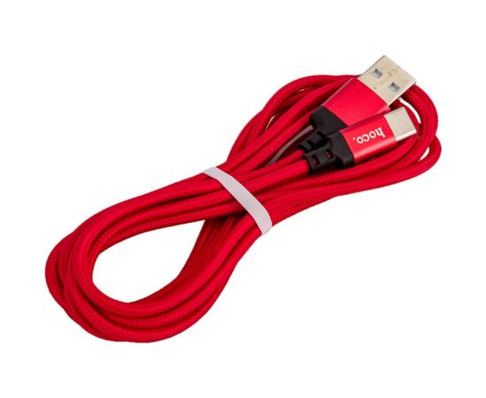Кабель USB 2.0 Hoco X14, AM/Type-C M, черно-красный, 2м 6957531062936 