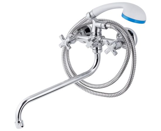 Смеситель для ванны с душем TSARSBERG тип См-ВУДРНШлА TSB-11-88 