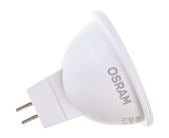 Светодиодная лампа OSRAM LED STAR, MR16, 6.5Вт, GU5.3, 500 Лм, 4000К, нейтральный белый свет 4058075480582 