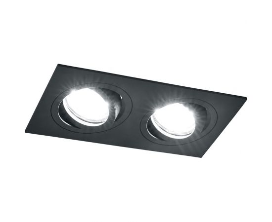 Встраиваемый потолочный светильник FERON DL2802 MR16 G5.3 черный 40530 