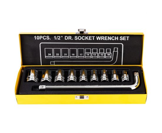 Набор торцевых ключей DELI DL2010T 10 шт. 98330 – изображение 2