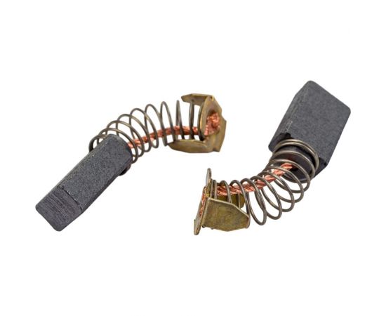 Комплект угольных щеток для электроинструмента Makita (пружина, пятак-уши), 6x10x15 мм, 2 шт COFRA SDM-34589 – изображение 2