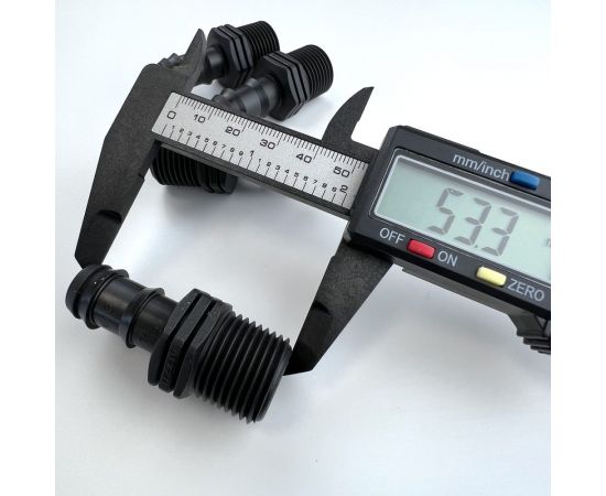 Адаптер Профитт НР 1/2" для магистральной трубки 16 мм 1892150 – изображение 2