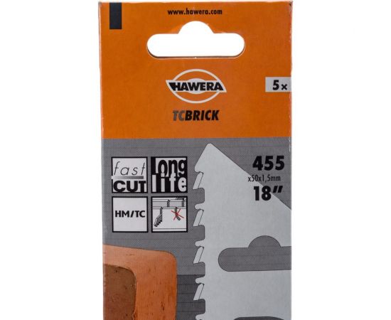 Пильное полотно S2243HM для сабельной пилы (455х1.5 мм) HAWERA F00Y265110 – изображение 2