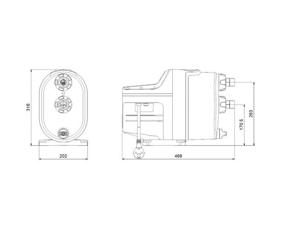 Насос Grundfos SCALA1 5-55 99530407 – изображение 3