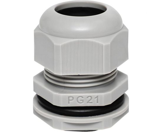 Сальник EKF PG21 IP54 (2 шт) d отверстия 28 мм / d проводника 13-18 мм plc-pg-21-2-r – изображение 3