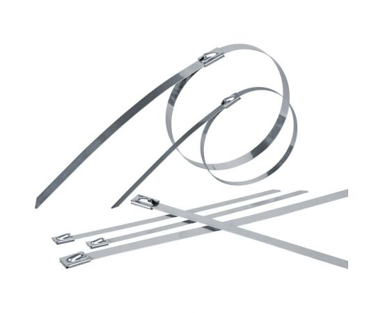 Хомуты Navigator NCT-S-046-400-50 стальные, упак. 50 шт. 82390 – изображение 3