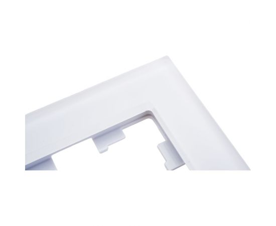 2-местная рамка Schneider Electric AtlasDesign Nature матовое стекло, белая SchE ATN330102 – изображение 3