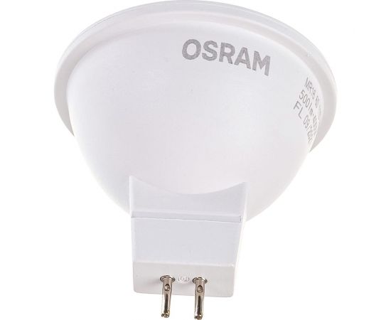 Светодиодная лампа OSRAM LED STAR, MR16, 6.5Вт, GU5.3, 500 Лм, 4000К, нейтральный белый свет 4058075480582 – изображение 3