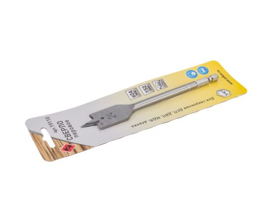 Сверло перовое (24х152 мм) по дереву Энкор 19110 – изображение 4