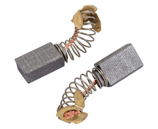 Комплект угольных щеток для электроинструмента Makita (пружина, пятак-уши), 6x10x15 мм, 2 шт COFRA SDM-34589 – изображение 4