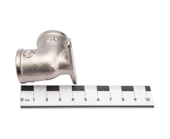 Никелированный угольник с креплением STOUT ВР 1/2 SFT-0039-000012 – изображение 5