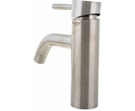 Смеситель для умывальника G-lauf с монолинтым изливом, нерж сталь ZAP1-B090 – изображение 5