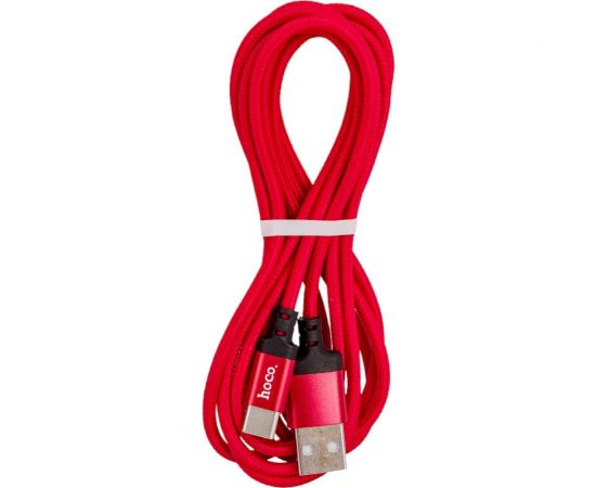 Кабель USB 2.0 Hoco X14, AM/Type-C M, черно-красный, 2м 6957531062936 – изображение 6