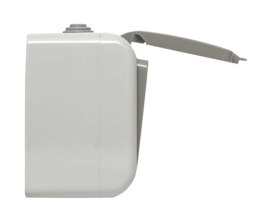 Блок: розетка 1-м 16А с заземлением, с крышкой + 1-кл выключатель EKF Мурманск, IP54, серый SQ EFRV16-050-30-540 – изображение 7