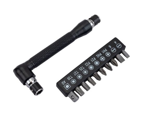 Набор бит для шуруповерта DEKO BS11-1 с угловой насадкой ,11 предметов – изображение 7