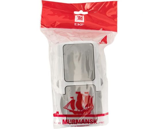 Блок: розетка 1-м 16А с заземлением, с крышкой + 1-кл выключатель EKF Мурманск, IP54, серый SQ EFRV16-050-30-540 – изображение 10