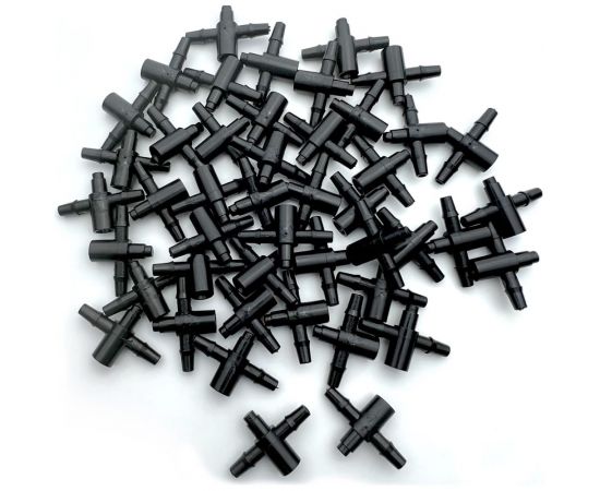 Стартовый тройник для микротрубки 3 мм Профитт 50 шт. 1892525 